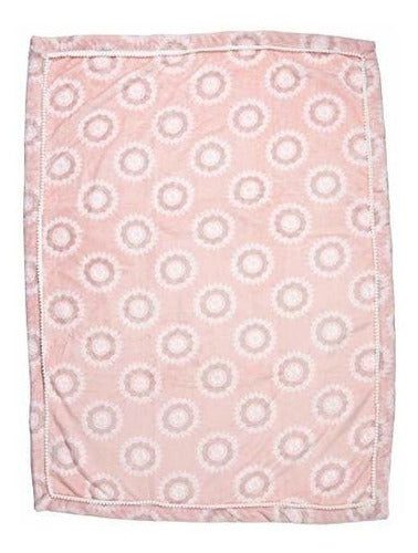 Levtex Home Baby Willow Medallion Blanket, Pink 1