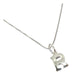 925 Silver Initial Letter Necklace 10
