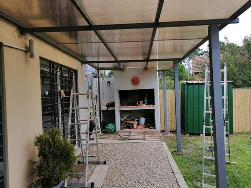 Uruguaytechados Construction of Decks and Pergolas in Iron and Wood 6