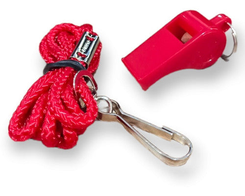 Professional Whistle with Cord for Referees and Lifeguards 0