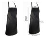 Linco Super Pack of 4 Gabardine Kitchen Aprons 8oz with Pocket Offer 2