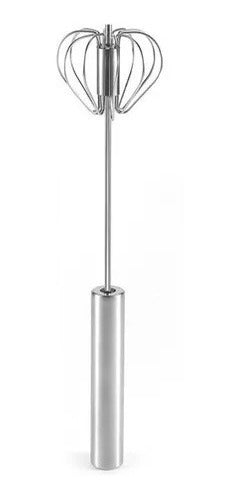 Barak Semi-Automatic 30 Cm Mechanical Whisk Stainless Steel 1