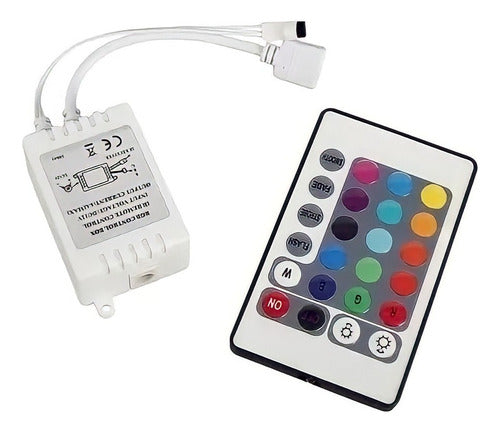 IOM RGB 12V Controller for LED Strip Lights 5050 3528 Effects 0