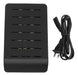 Universal 6-Port USB Charging Station & Smartphone Organizer 3