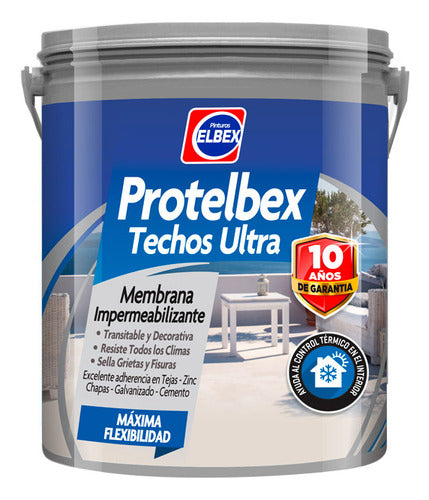 Elbex Membrana Líquida Impermeabilizante Protelbex Techos Ultra 4K 0