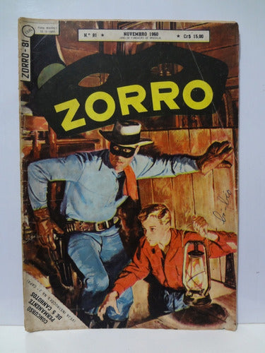 Gibi  Zorro 1ª Série - N° 81 1960 0