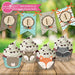 Decora Tu Cumple Printable Forest Animal Kit for Birthday Candybar 2