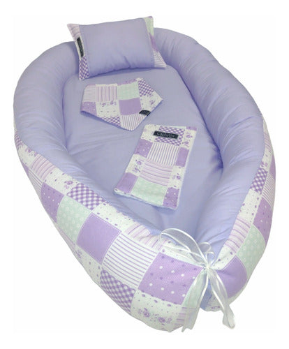 Nest Moses Basket Reducer + Attachment Pillow Bandana Bib Set 1