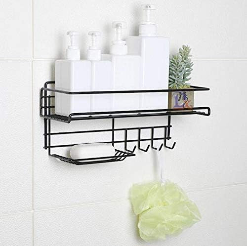 MAUMAU OBJETOS Metal Rack Organizer - Adhesive Shower Shelf 1