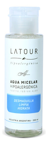 Andre Latour Agua Micelar Hipoalergénica Demaquillante 200ml 0