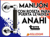 Manijón with Rosette for Anahi 131mm Swing Gate Terra 1