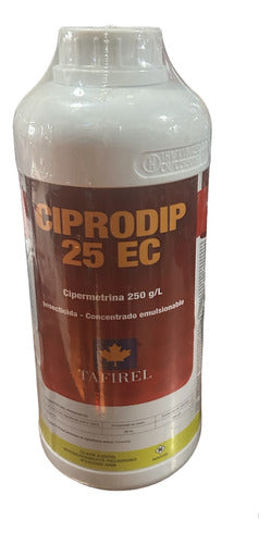 CIPRODIP Insecticide Cipermetrina 250g/l 1 Liter Container 0