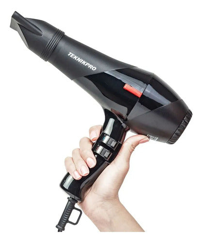 Teknikpro Secador De Pelo Pro Basic + Cepillo Brushing 1