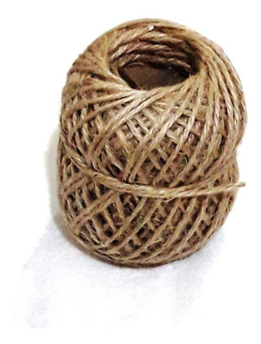 YUTE TRADICIONAL Natural Jute Twine 30 Meter Roll 1