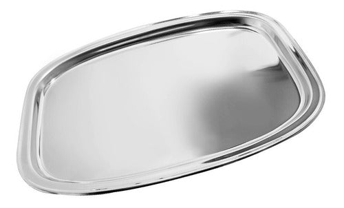 Carol Stainless Steel Tray 36x25cm 0