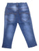 Baby Blueley Plain Jeans with Adjustable Drawstring 1