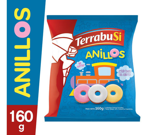 Terrabusi Pack X 6 Unid. Galletitas Anillos 170 Gr 0