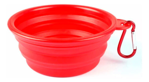 Mondo Cane Portable Large Foldable Silicone Water and Food Bowl 3