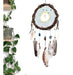 Personalizable Native Dreamcatcher with Natural Feathers and Gemstones 3