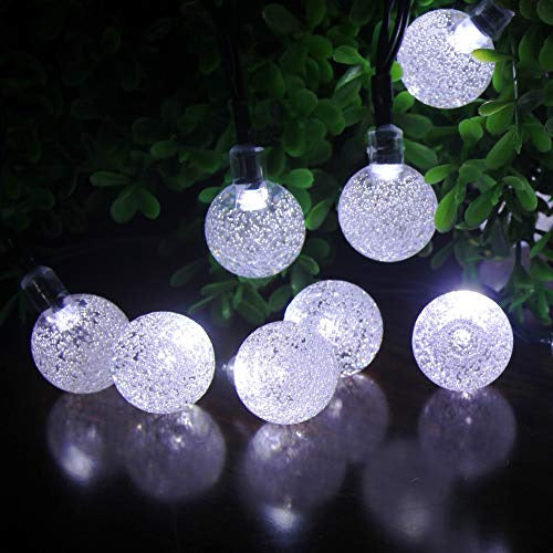 Splocolor Solar Outdoor String Lights, 20 Feet 1