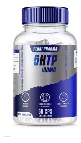 Pluri Pharma 5htp Hidroxitriptofano 100mg 60caps 0