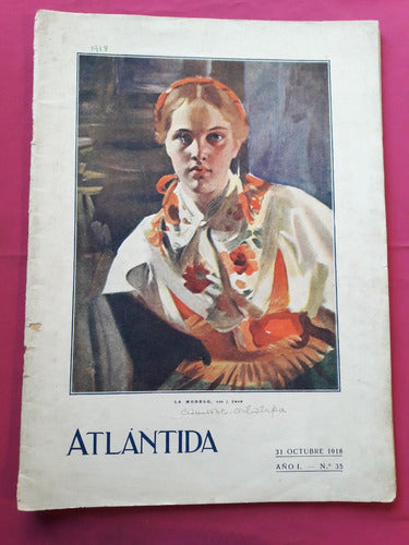 Revista Atlantida Nº 35 - Año 1 - Octubre 1918 - Fotografías 0