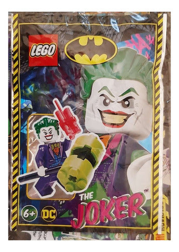 Lego Minifigure The Joker with Comic 0