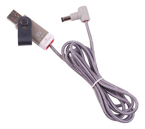 Myvolts Ripcord Usb A 9v Dc Cable De Alimentación Compatible 0