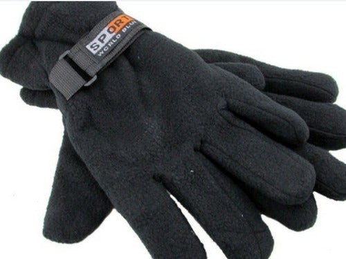 ltcs Unisex Polar Winter Gloves with Velcro X 12 1