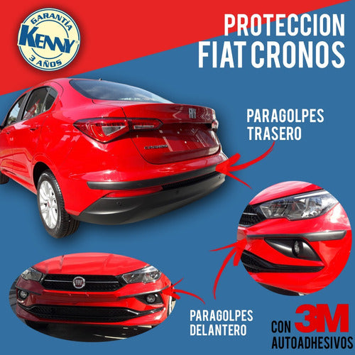 Fiat Cronos 2020 Protector Paragolpe Delantero Kenny 1