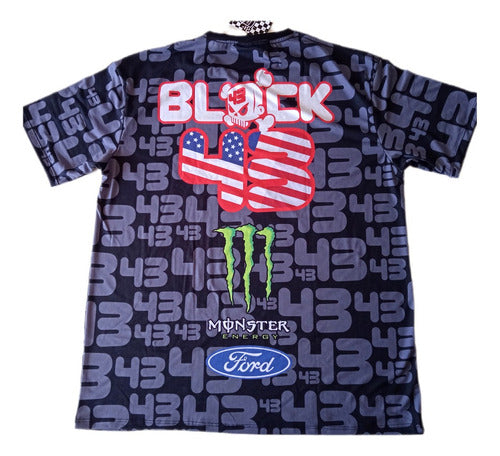 Ken Block 43 Monster Ford Racing T-Shirt 2