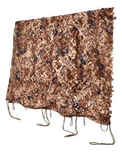 HYOUT Camouflage Netting for Camping Hunting Decoration 2x3m - Brown 0