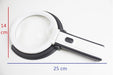 Print Quality Foldable Magnifying Glass with 10 LEDs for Manicure and Pedicure 5