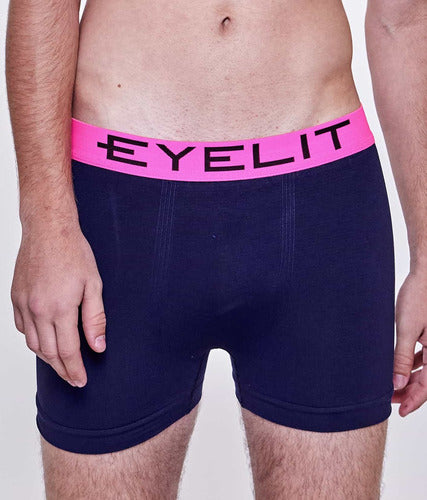 Eyelit Pack X2 Basic Microfiber Boxer Shorts Up to Size 2XL 24654 6