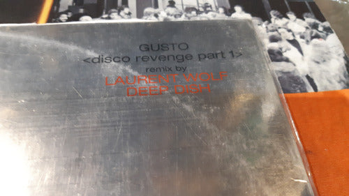 Gusto Disco Revenge (part 1) Vinilo Maxi France Transparente 4