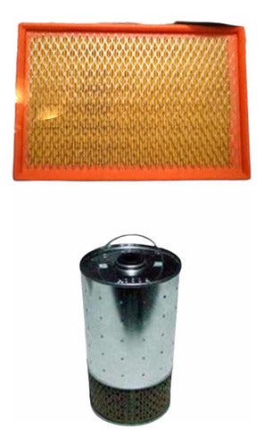 DIST FIT Kit Air Oil Filter for Ssangyong Musso 602 5 Cyl Turbo 0