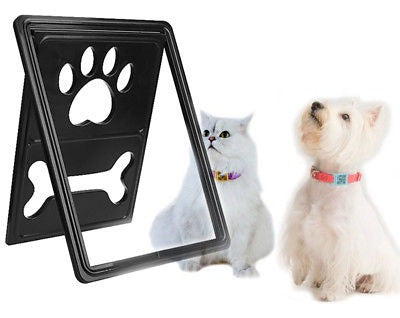 Pantalla Para Mascotas Puerta Cerradura Automática Perro Pue 1