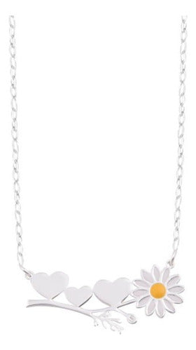 Esmeralda Joyas Silver Chain Pendant Margarita Gift for Women 0