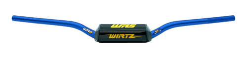 Wirtz Manubrio Wr5 28mm Alto Azul + Puños Amarillos 2