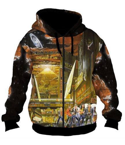 ZT Indumentaria Hooded Sweater BCZT-0449 Iron Maiden Somewhere In 2