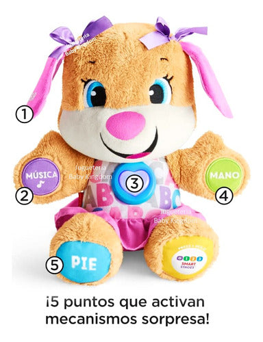 Fisher-Price Laugh & Learn Interactive Puppy Plush in Spanish 2