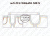 Molde Patron Coreldraw Short Lazo Mujer Del 36 Al 46 1