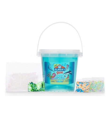 Elmer's Slime Kit with 4 Deep Sea Toppings - 709ml 1