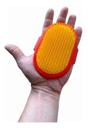 Adjustable Firm Bristles Pet Hair Removal Brush Glove 2