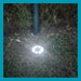 Etheos Pack of 4 Solar Ground Lamps with 8 LEDs for Garden 6