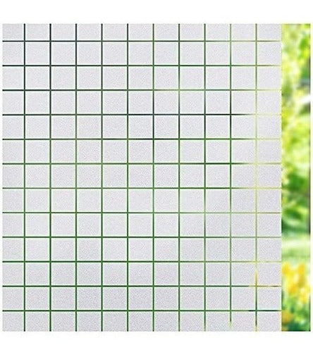 Viseeko Frosted Window Privacy Film Squares for Glass 0.44 x 2m 0