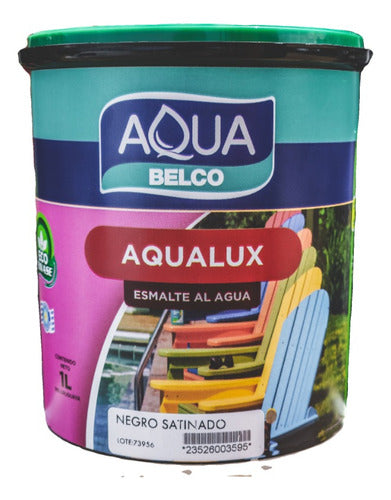 Belco AQUALUX Satin Water-Based Paint 1L 0