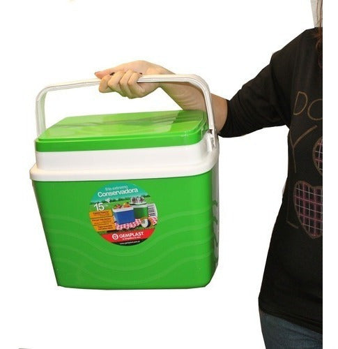 Cooler Fridge 34 Liters with 4 Coasters - Camping! 7