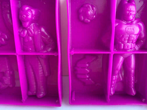 Moldes Temáticos Batman Play Doh Batimovil Auto Guasón Otros 5