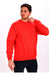 Plain Round Neck Sweatshirt Made of Semi-Combed Cotton from S to XXL Very Good Quality 2